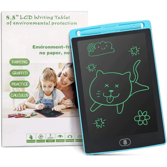 LCD Writing Tablet With Digital Pen For Kids - Eraseable Digital Drawing Doodling Pad For Kids