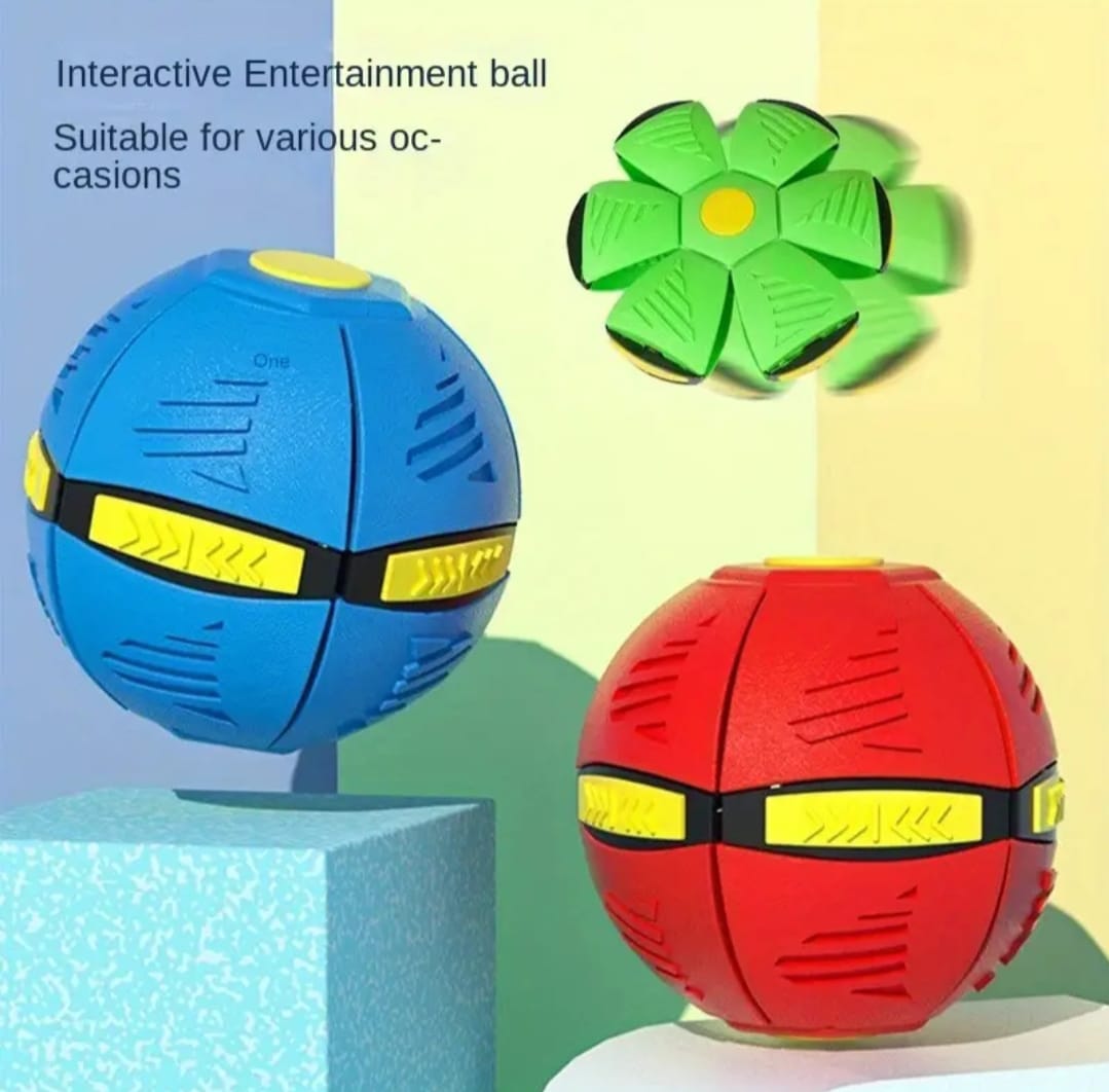 2 IN 1 UFO FLYING BALL